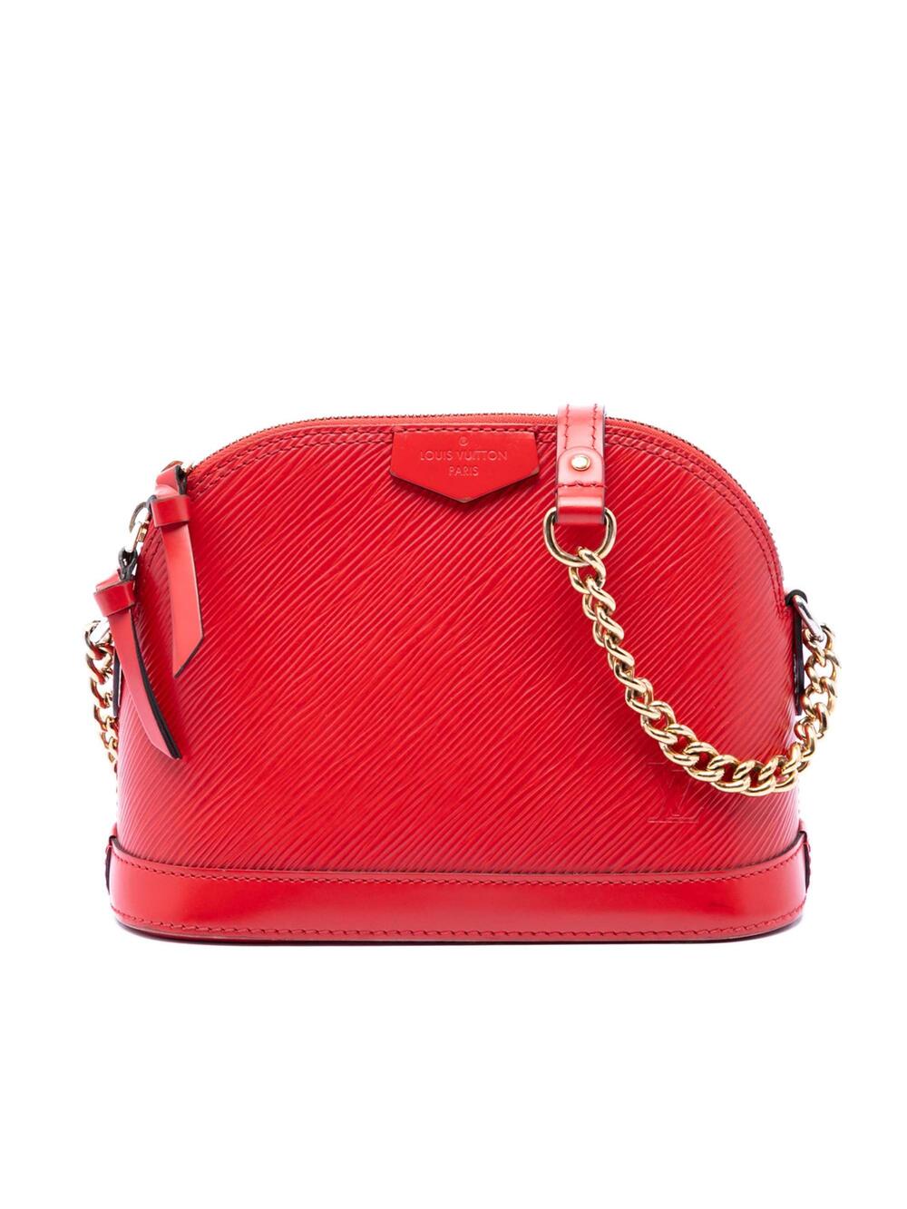 Louis Vuitton Alma Chain Handbag Epi #365892L11B
